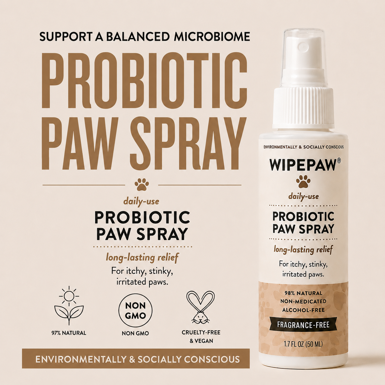 Probiotic Paw Spray