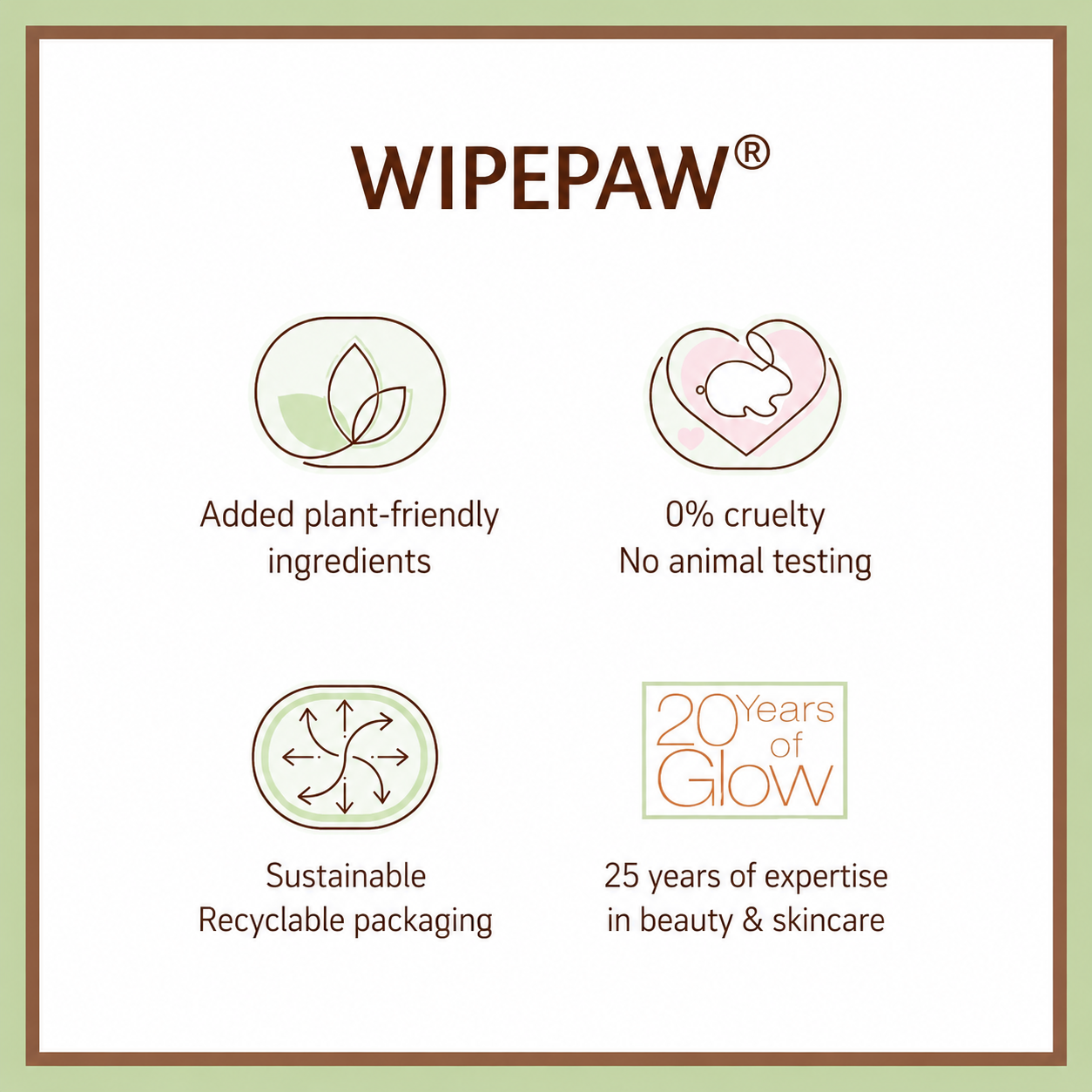 WIPEPAW® On-the-Go BLUSH Tinted Moisture Stick