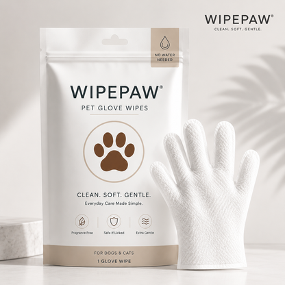 WIPEPAW® Pet Glove Wipes