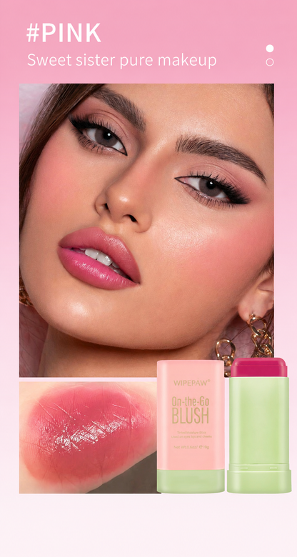 WIPEPAW® On-the-Go BLUSH Tinted Moisture Stick