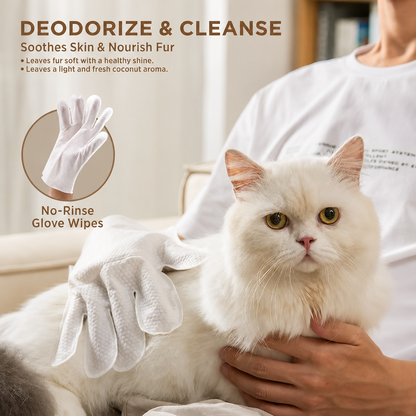 WIPEPAW® Pet Glove Wipes